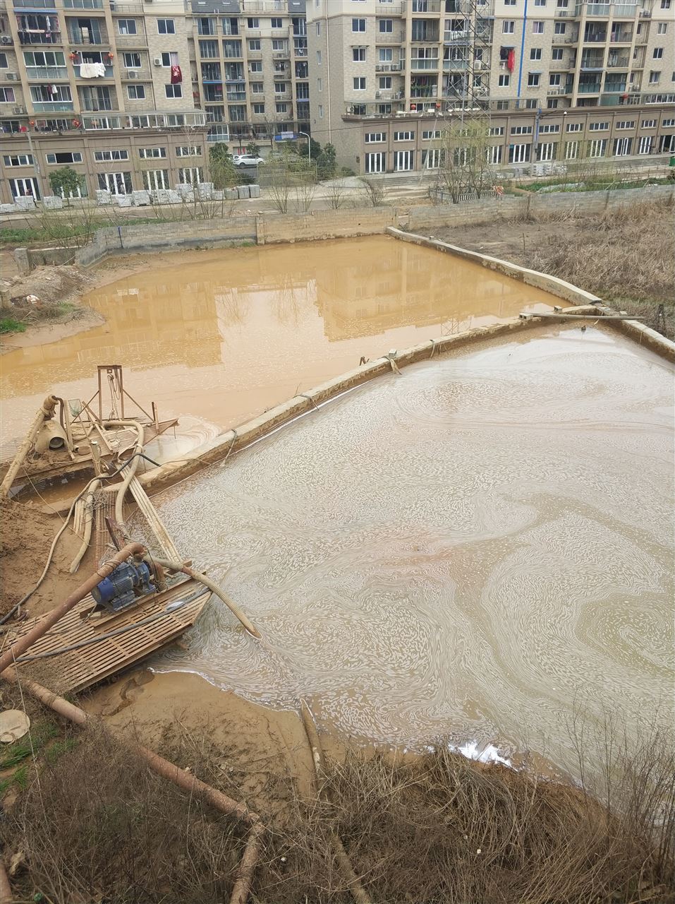 邓州沉淀池淤泥清理-厂区废水池淤泥清淤